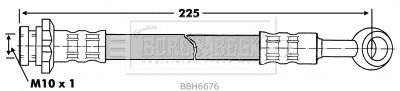 BORG & BECK Bremžu šļūtene BBH6676